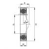 FAG Spindle bearings - HCB71901-E-2RSD-T-P4S #1 small image