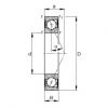 FAG Spindle bearings - B7015-E-2RSD-T-P4S #1 small image