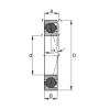 FAG Spindle bearings - HCB7008-C-T-P4S