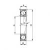 FAG Spindle bearings - B7014-C-T-P4S #1 small image