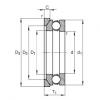 FAG Axial deep groove ball bearings - 53207 + U207 #1 small image