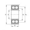 FAG Deep groove ball bearings - 4209-B-TVH