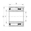 FAG Needle roller/angular contact ball bearings - NKIA5906-XL #1 small image