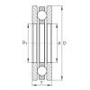 FAG Axial deep groove ball bearings - 4427