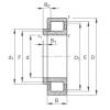 FAG Cylindrical roller bearings - NJ2208-E-XL-TVP2 + HJ2208-E