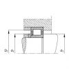 FAG Cylindrical roller bearings - NJ2218-E-XL-TVP2 + HJ2218-E