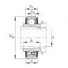 FAG Radial insert ball bearings - UK210 #1 small image