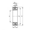 FAG Spherical roller bearings - 23218-E1A-XL-K-M #1 small image