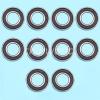 10PCS 688RS 8x16x5 Shielded Miniature 688Z Deep Groove Radial Ball Bearings #1 small image