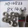 10pcs MF148 8X14X4 Flanged 8*14*4 bearings Miniature Ball Radial Bearing MF148ZZ #1 small image