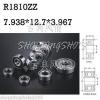 1pcs R1810 ZZ 5/16&#034;x 1/2&#034;x 5/32 inch Miniature Ball Radial Ball Bearings R1810ZZ #1 small image