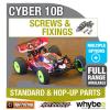 HPI CYBER 10B CB-1 [Screws &amp; Fixings] Genuine HPi Racing R/C Parts! #4 small image