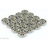 16 inline Skate Bronze Cage Open Deep Groove Radial Ball Bearings #5 small image