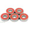 5 Sealed Ball Bearings 6203-2RS Electric Motor Quality #1 small image