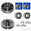 2 x Radnabe + 2 x Radlagersatz SKF - SET-VA-re/li-NEU-VW Bora,Golf IV,New Beetle