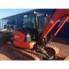 2014 Kubota KX057 Excavator Cab Heat AC Angle Blade ONLY 227HOURS!! #3 small image