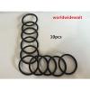 10Lots 45mm OD 3.1mm Thickness Flexible Rubber O Ring Oil Seal Gaskets #1 small image