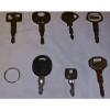 Excavator, Plant, Digger &amp; Tractor Key Set - 7 Keys - Replacement Keys - Spare #4 small image