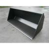 TRACTOR LOADER BUCKET- 4 FOOT WIDE 4MM PLATE - EURO NO 8 BRACKETS #1 small image