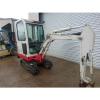 Takeuchi TB016 1.6T Cabbed Mini Digger/Excavator Expanding Tracks (Price + Vat)