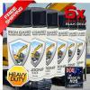 6x IRON GARD Spray Paint LIUGONG BLACK Crane Excavator Skid Dozer Loader Truck #1 small image