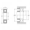 2F-6902LLUA1C3/L#04, Single Row Radial Ball Bearing - Double Sealed (Contact Polyacrylic Seal)