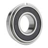 6004LBNR, Single Row Radial Ball Bearing - Single Sealed (Non Contact Rubber Seal) w/ Snap Ring