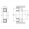 6004LUZ/5C, Single Row Radial Ball Bearing - Single Shielded & Single Sealed (Contact Rubber Seal)