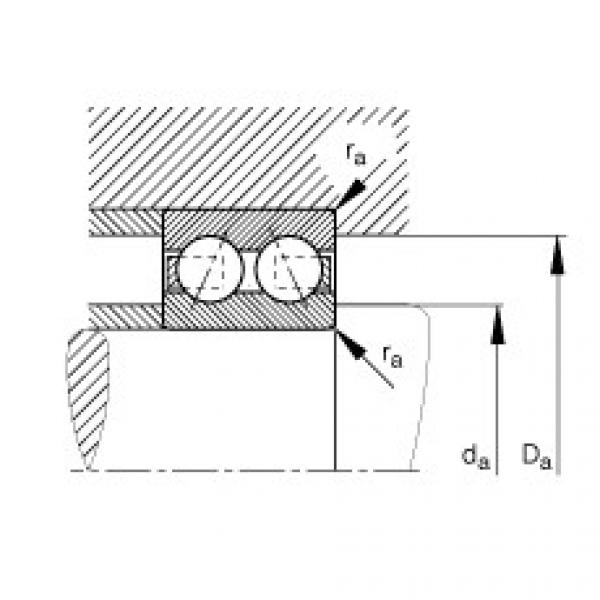 FAG Angular contact ball bearings - 30/7-B-TVH #2 image