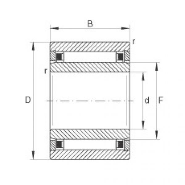 FAG Needle roller bearings - NKI5/16-TV-XL #1 image