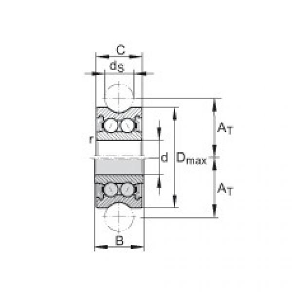 FAG Track rollers with profiled outer ring - LFR5204-16-2Z #1 image