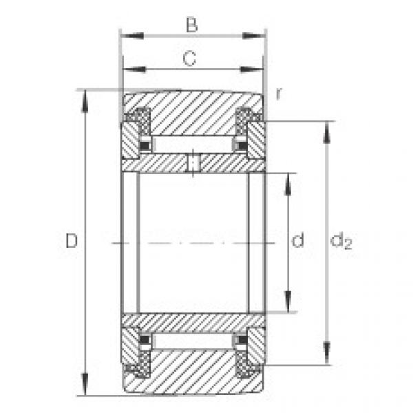 FAG Yoke type track rollers - NATR12-PP #1 image