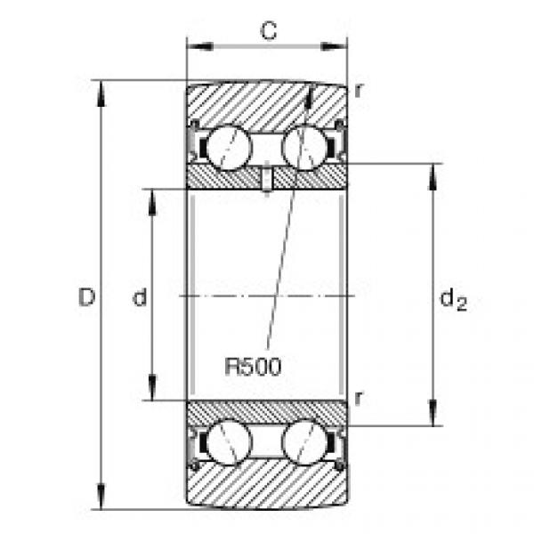 FAG Track rollers - LR50/5-2RSR #1 image