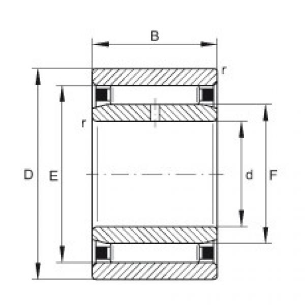 FAG Needle roller bearings - NAO25X42X16-IS1-XL #1 image