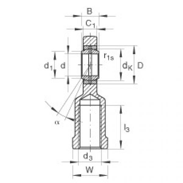 FAG Rod ends - GIR60-DO-2RS #1 image