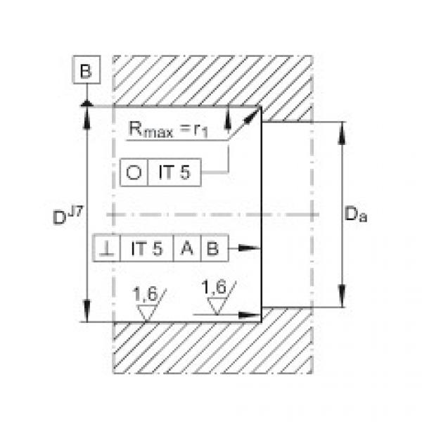 FAG Axial angular contact ball bearings - ZKLN0624-2RS-PE #2 image