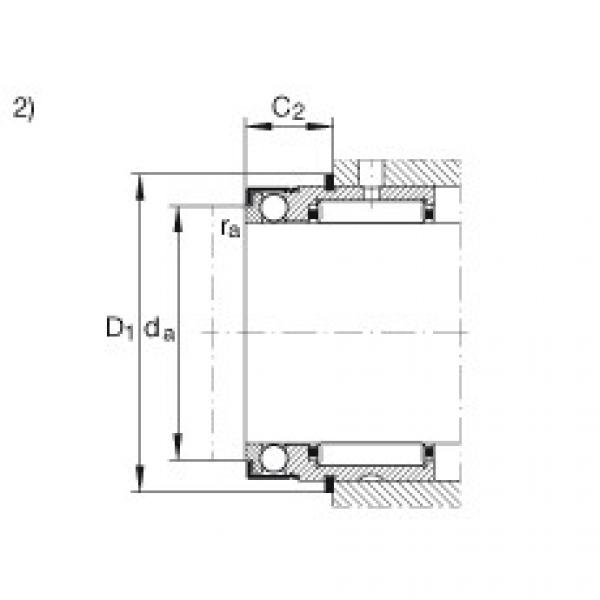 FAG Needle roller/axial ball bearings - NX10-XL #2 image