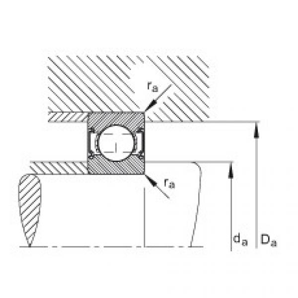 FAG Deep groove ball bearings - 6000-C-2HRS #2 image