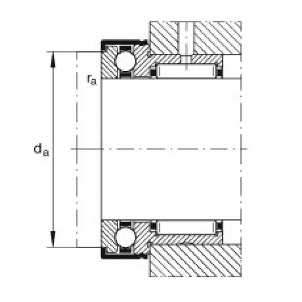 FAG Needle roller/axial ball bearings - NKX10-Z-TV-XL #2 image