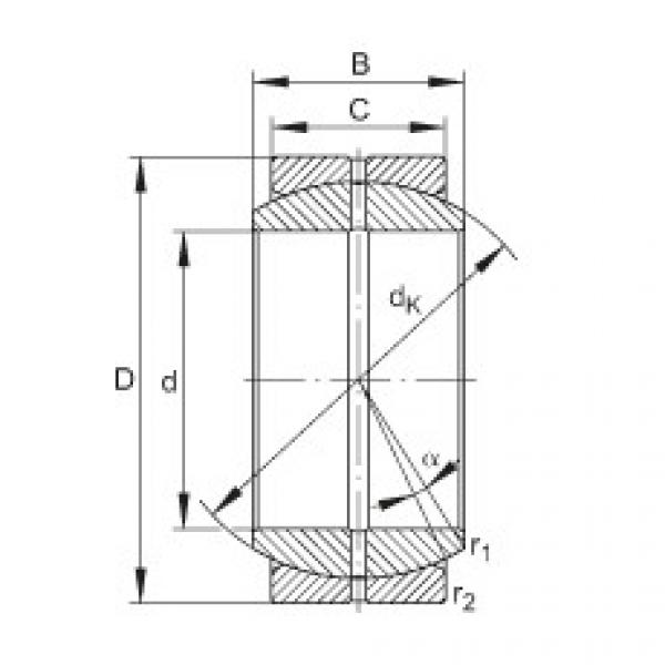 FAG Radial spherical plain bearings - GE20-DO #1 image