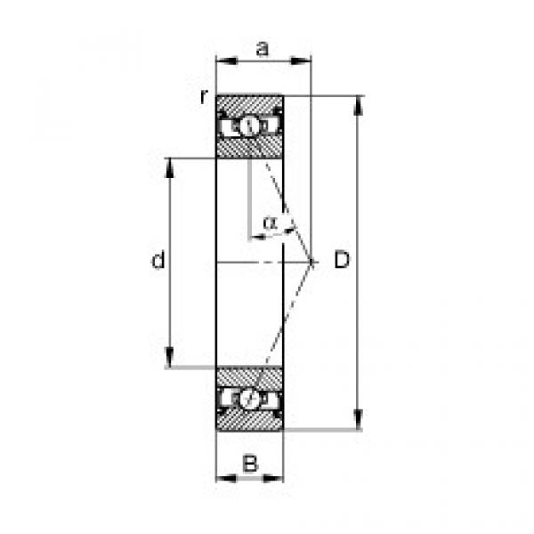 FAG Spindellager - HSS71904-E-T-P4S #1 image