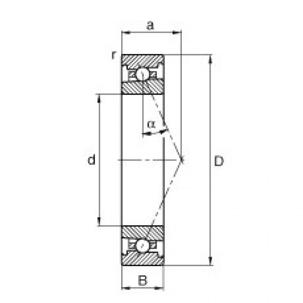 FAG Spindle bearings - HS7003-E-T-P4S #1 image