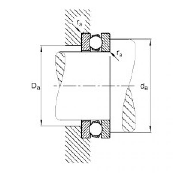 FAG Axial deep groove ball bearings - 51107 #2 image