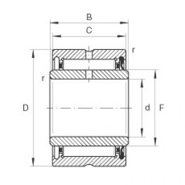 FAG Needle roller bearings - NA4901-RSR-XL #1 image