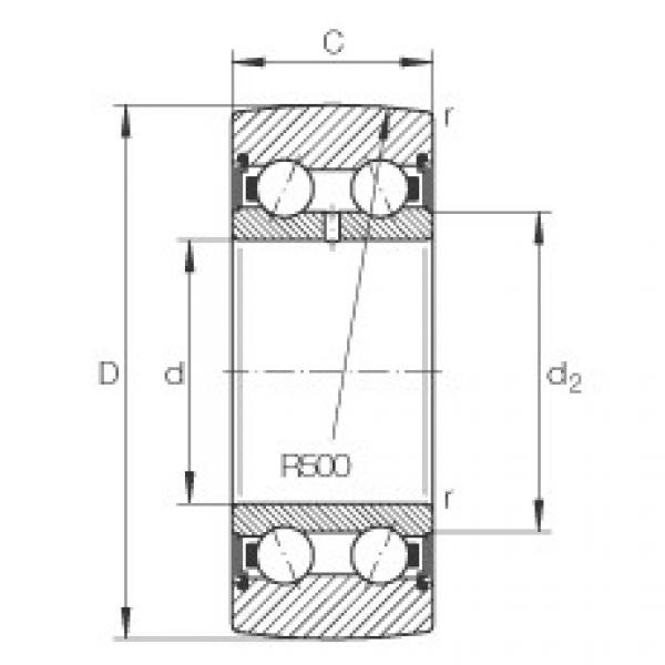 FAG Track rollers - LR5003-2RS #1 image