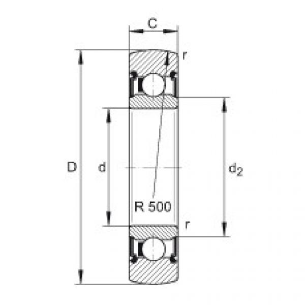 FAG Track rollers - LR206-2RS #1 image