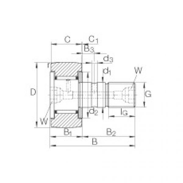 FAG Stud type track rollers - KR35 #1 image