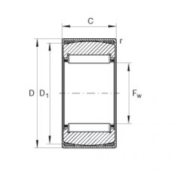 FAG Aligning needle roller bearings - RPNA25/42-XL #1 image