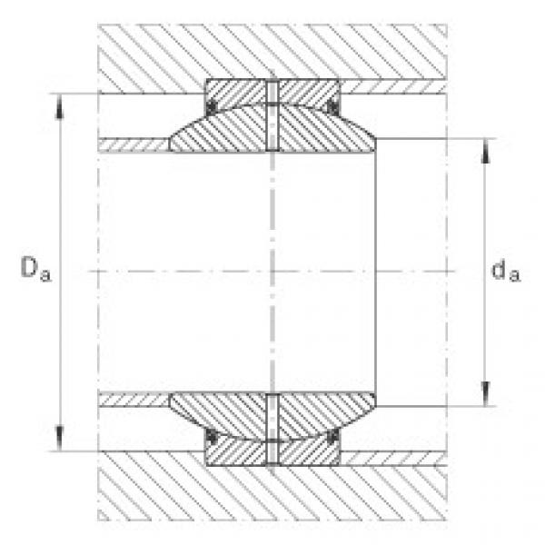 FAG Radial spherical plain bearings - GE17-FO-2RS #2 image