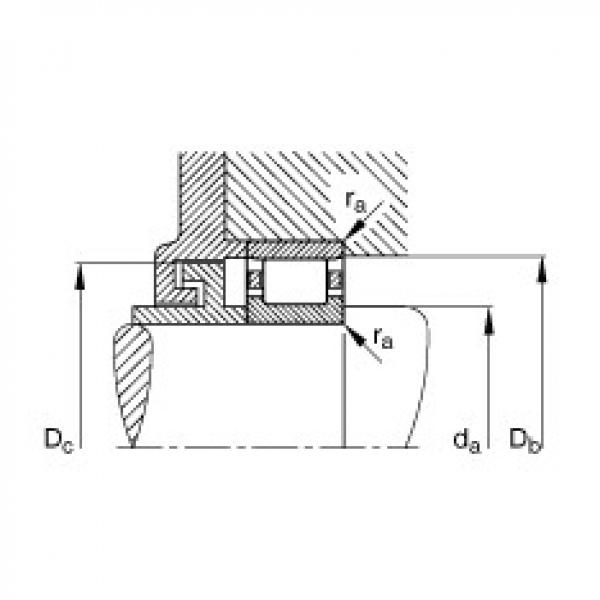 FAG Cylindrical roller bearings - N317-E-XL-M1 #3 image